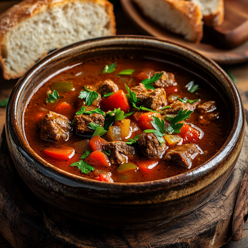 Deutsche Gulaschsuppe Rezept