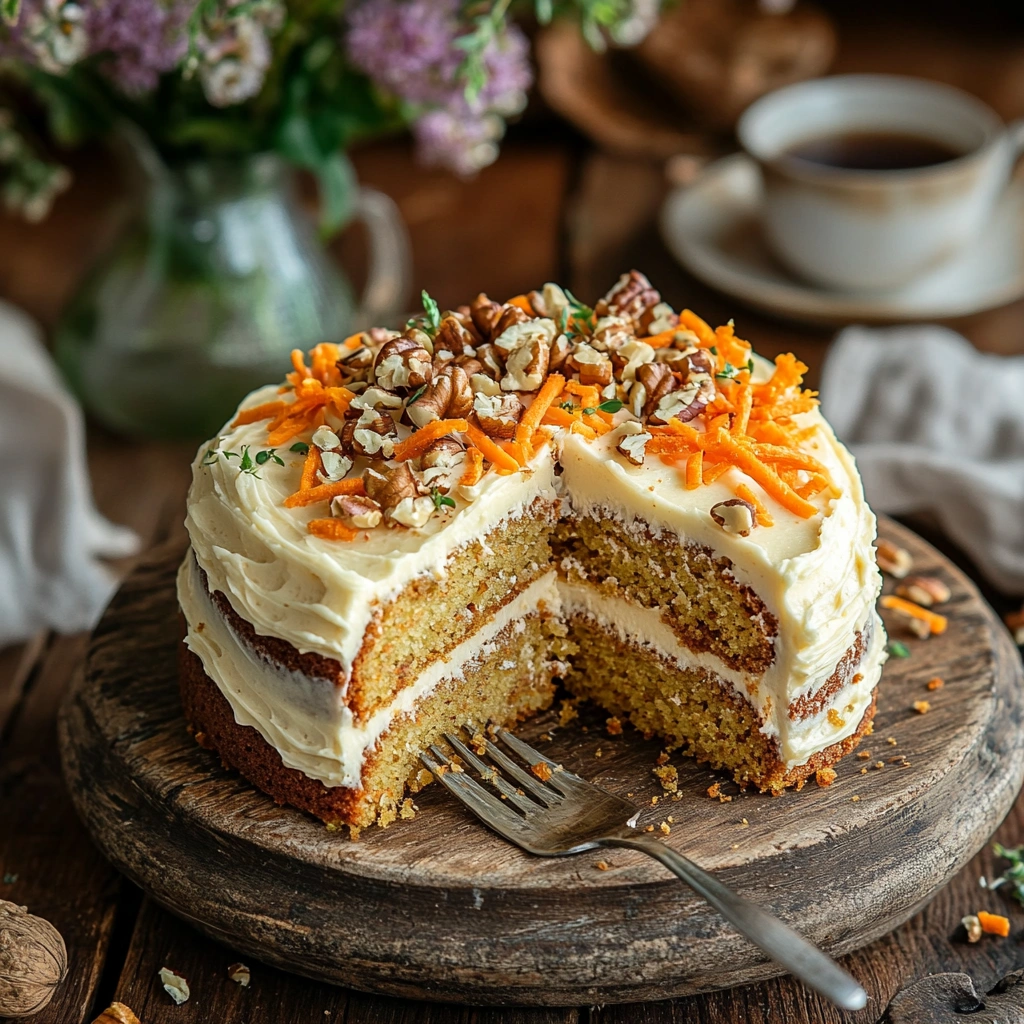 Vegan Karottenkuchen