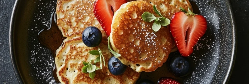 High-Protein Hüttenkäse-Pfannkuchen